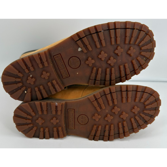 Timberland Asphalt Trail Girls US 4.5 Tall Brown Lace Boots Side Zipper 83980 - Picture 13 of 15